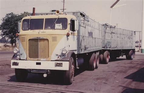 Mack W71 Truck And Trailer Western Mack Cabover Of The 195 Flickr