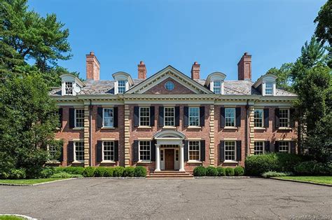 8000 Square Foot Georgian Style Brick Mansion In Greenwich Ct Floor