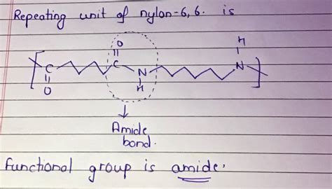 Solved Can You Draw Repeating Unit Of Nylon Polymer And Circle