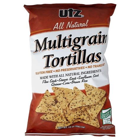 Utz Multigrain Tortilla Chips Oz Bags Pack Of Walmart