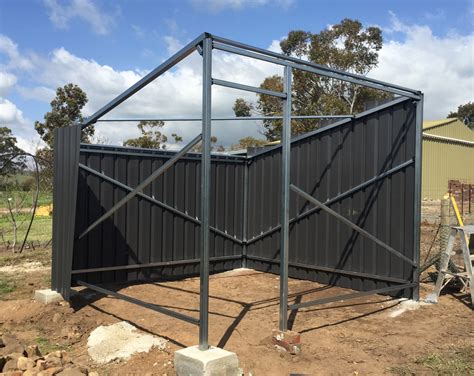 DIY Galvanised Steel Framed Shed Kit