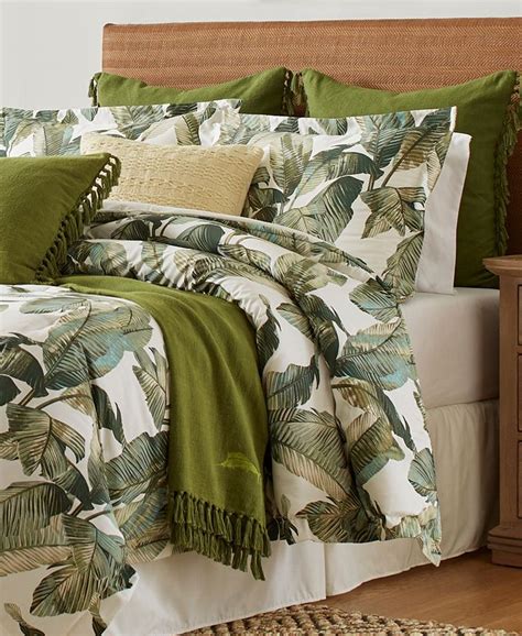 Tommy Bahama Home Tommy Bahama Fiesta Palms Queen Comforter Set And Reviews Designer Bedding