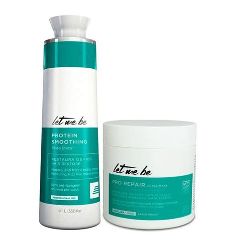 Kit Let Me Be Progressiva Protein Btox Pro Repair 500ml Kit De Tratamento Para Cabelos