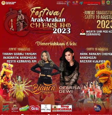 Festival Arak Arakan Cheng Ho 2023 Di Sam Poo Kong Semarang Bakal