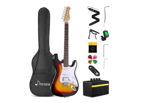 Musique Le Pack Guitare Lectrique Donner Dst S Housse