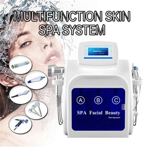 Professional 4 In 1 Vacuum Rf Slimming Machine With Hydra Dermabrasion