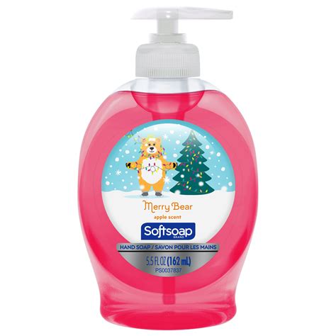 Softsoap Liquid Hand Soap Apple Scent Holiday Pump All Skin Type 5 5 Fl Oz