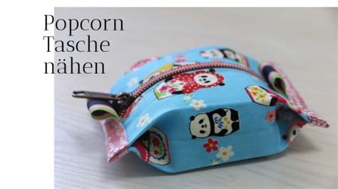 Popcorn Tasche N Hen Taschen Anleitung Mit S Em Stauraum