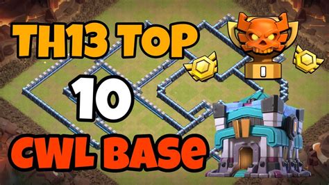 Top Th Bases For Cwl With Link New Th War Bases July