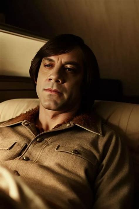 Anton Chigurh No Country For Old Men Javier Bardem Aieasypic