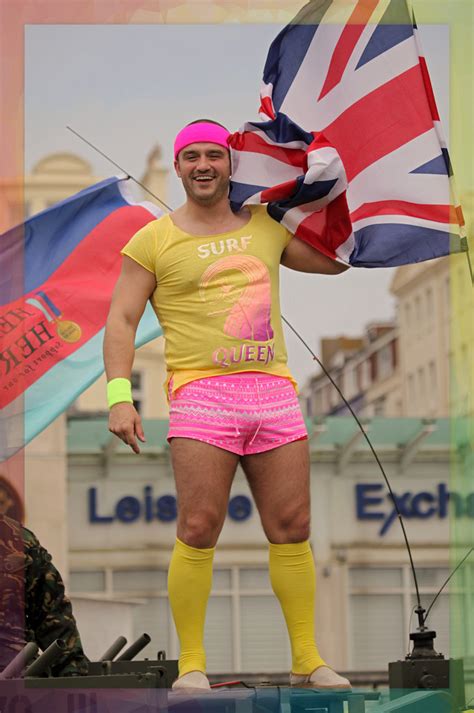 Surf Queen Pride Parade Brighton Pg Tips Flickr