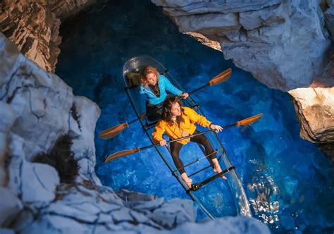 Pula Excursi N Nocturna En Kayak De Mar En Kayak Transparente