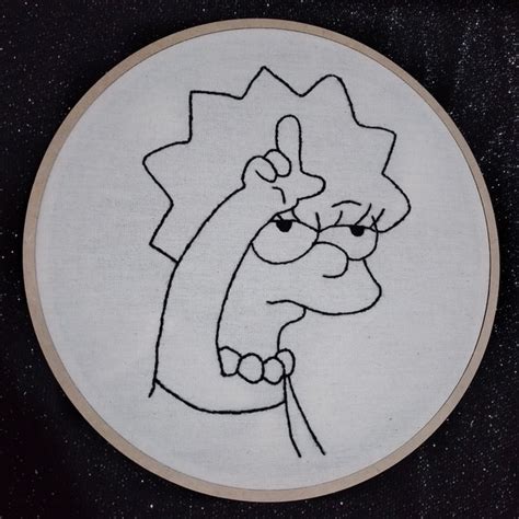 Quadro Decorativo Lisa Simpson Loser Elo Produtos Especiais