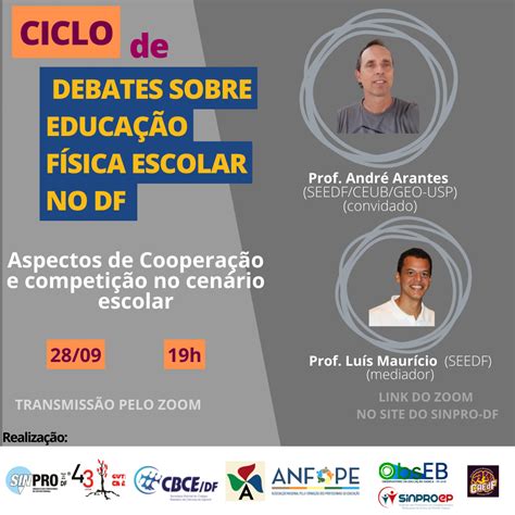 Nono Encontro Do Ciclo De Debates Sobre Educa O F Sica Acontece Nesta