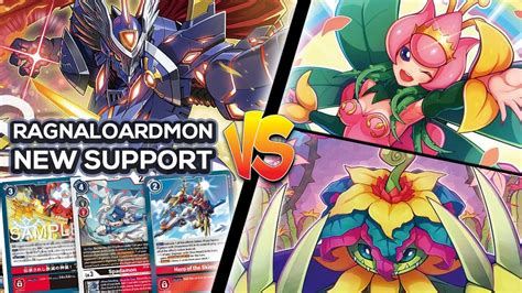 Ex Ragnaloardmon Vs Rosemon X Digimon Tcg New Format Youtube