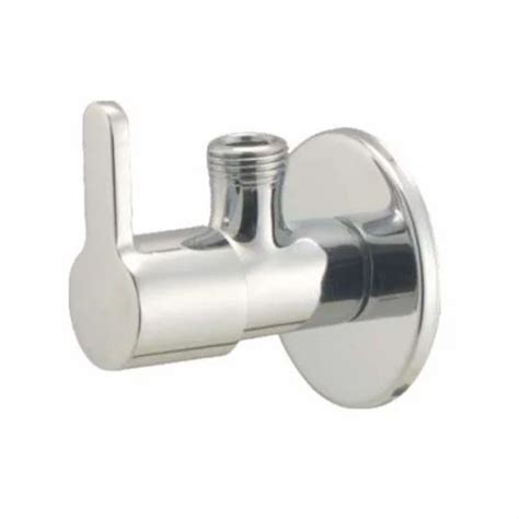 Chrome Brass Flow Collection Angle Cock For Bathroom Fitting Gm At