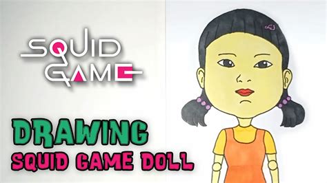 Drawing Squid Game Doll Youtube