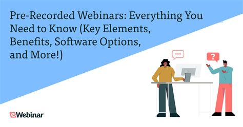 Pre-Recorded Webinars: Everything You Need to Know (Key Elements ... 