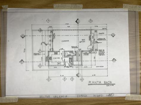 Planta Baja Representaci N Arquitect Nica Uacj Iada Sheet Music