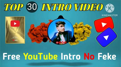 Top Best Intro Template For Youtube No Text No Copyright Free