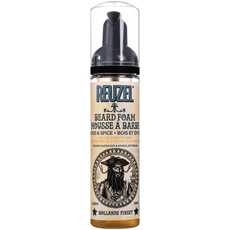 Reuzel Beard Foam Mousse A Barbe Wood Spice Od Ywka Do Brody Ml