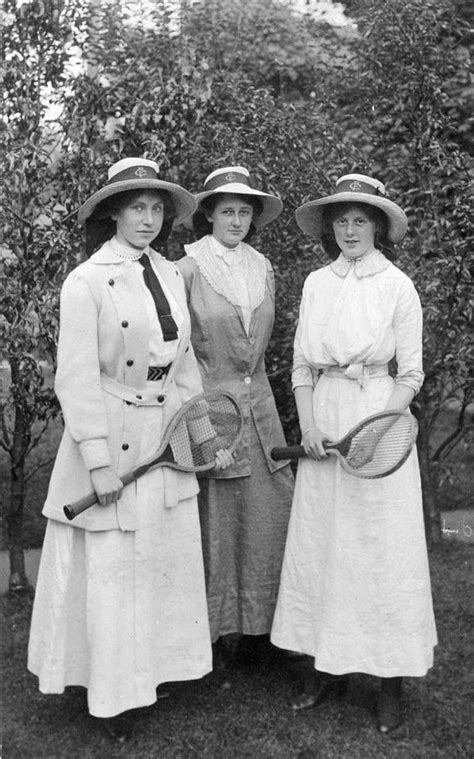 Tennis Outfits 1900 Edwardian Fashion Edwardian Era Historical