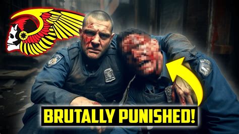 Two Undercover Cops Brutally Punished By The Hells Angels Youtube