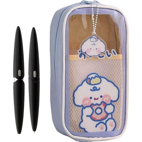 Trousse Kawaii Trousse À Crayons Kawaii Portable De Grande Capacit