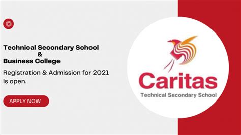 Caritas Technical Secondary And Business College Applications For 2021