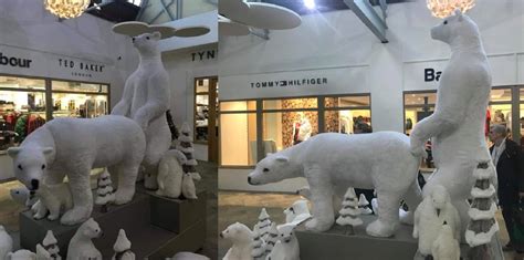 Shopping Centre Sorry For Polar Bear Anal Sex Christmas Display