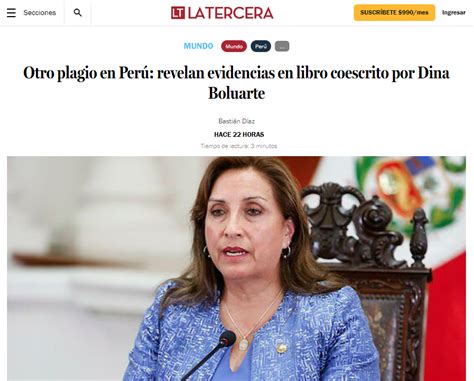 As Inform La Prensa Internacional Sobre El Plagio Del Libro Que Tiene