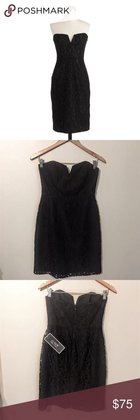 Jcrew Lace Cathleen Dress Nwt Gorgeous Sleek Body Skimming Silhouette