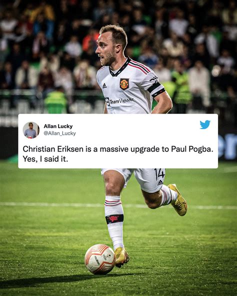 Reeko On Twitter RT ESPNUK Is Eriksen An Upgrade On Pogba