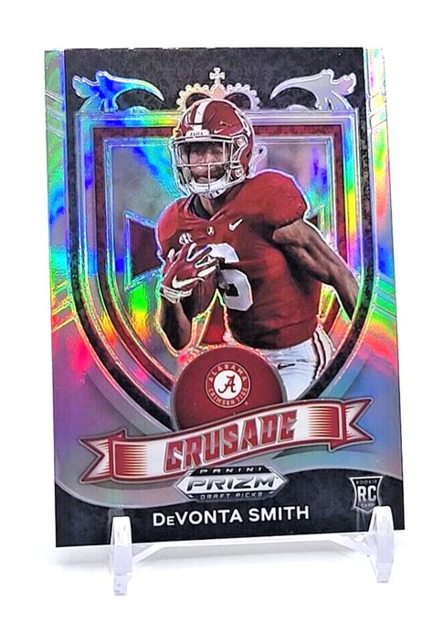 Devonta Smith Rookie Crusade Silver Prizm Panini Prizm Draft