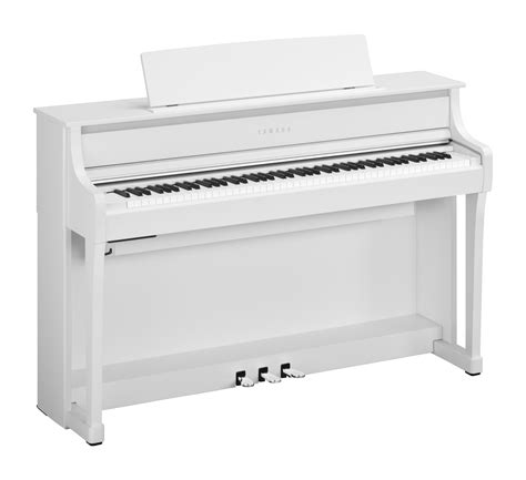 Yamaha Clp White Piano Num Rique Meuble