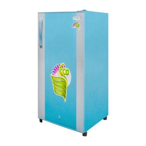 Sisil Eco Refrigerator Single Door L Two Tone Silver Green