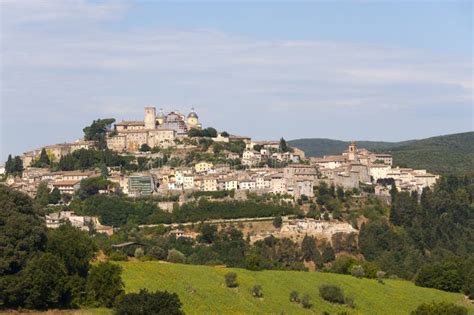 Amelia Umbria Italy The Old Town Stock Photo Image Of City