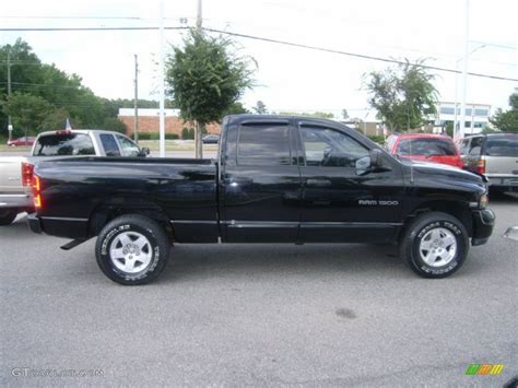 2004 Black Dodge Ram 1500 Laramie Quad Cab 4x4 50649172 Photo 8 Car Color