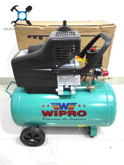 Kompresor Angin Udara L Wipro Gemini Hp Listrik Air Compressor