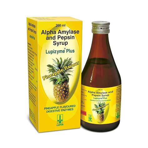 Buy Lupizyme Plus Syrup Effective Relief From Indigestion Pineapple