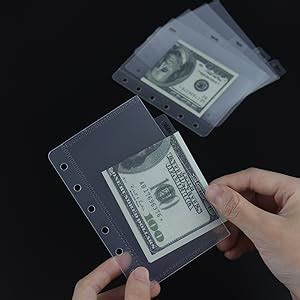 Amazon Set Tabs A Clear Pp Cash Envelopes Dividers