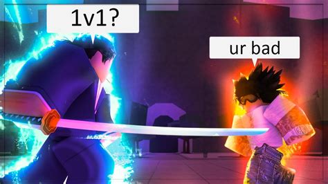 I Met A TOXIC Player So I 1V1 D Him Roblox The Strongest