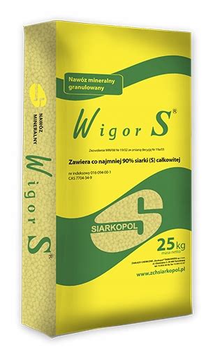 Wigor S Kg Siarka Granulowana Naw Z Siarkowy Allegro Pl