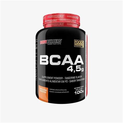 Suplemento Alimentar Bcaa 4 5g 100g Bodybuilders BCAA Magazine Luiza