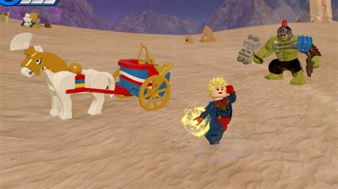 Egyptian Chariot Gameplay Lego Marvel Super Heroes 2 Youtube