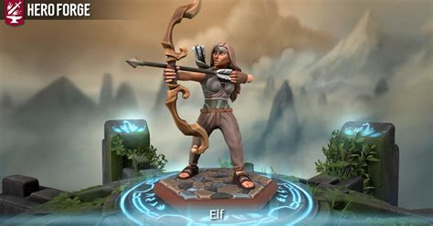 Elf Made With Hero Forge