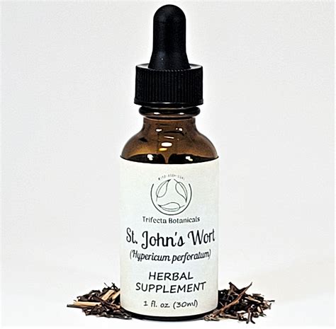 St John S Wort Extract Tincture Trifecta Botanicals