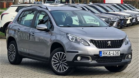 2019 Peugeot 2008 Active 1 2 PureTech 83 Artense Grey YouTube