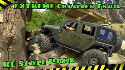 1 10 Scale RC Jeep Wrangler Rubicon EXTREME Crawler Trail In RC Scale