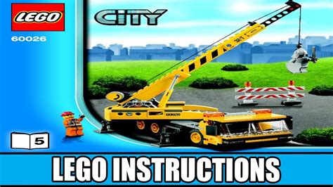 Lego Instructions City 60026 Town Square Book 5 Youtube